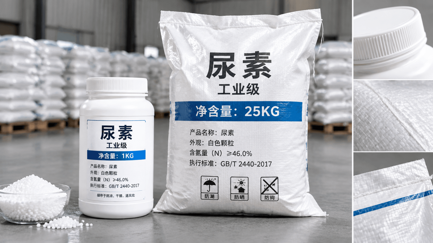 尿素采购指南:形态区分、执行标准、包装规格与核验要点