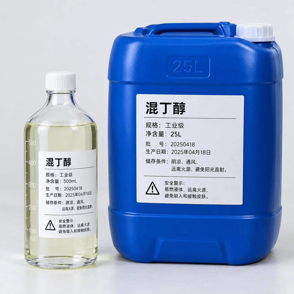 混丁醇采购指南:成分识别、指标核对、包装规格与验收要点 缩略图