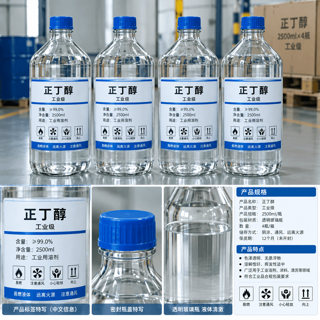 正丁醇采购指南:等级、执行标准、包装规格与核验要点|雄大化工 缩略图