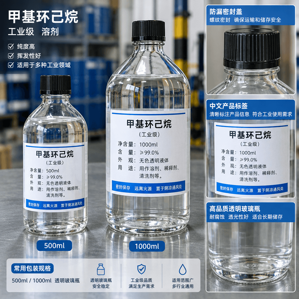 甲基环己烷采购指南:等级、执行标准、包装规格与核验要点 缩略图