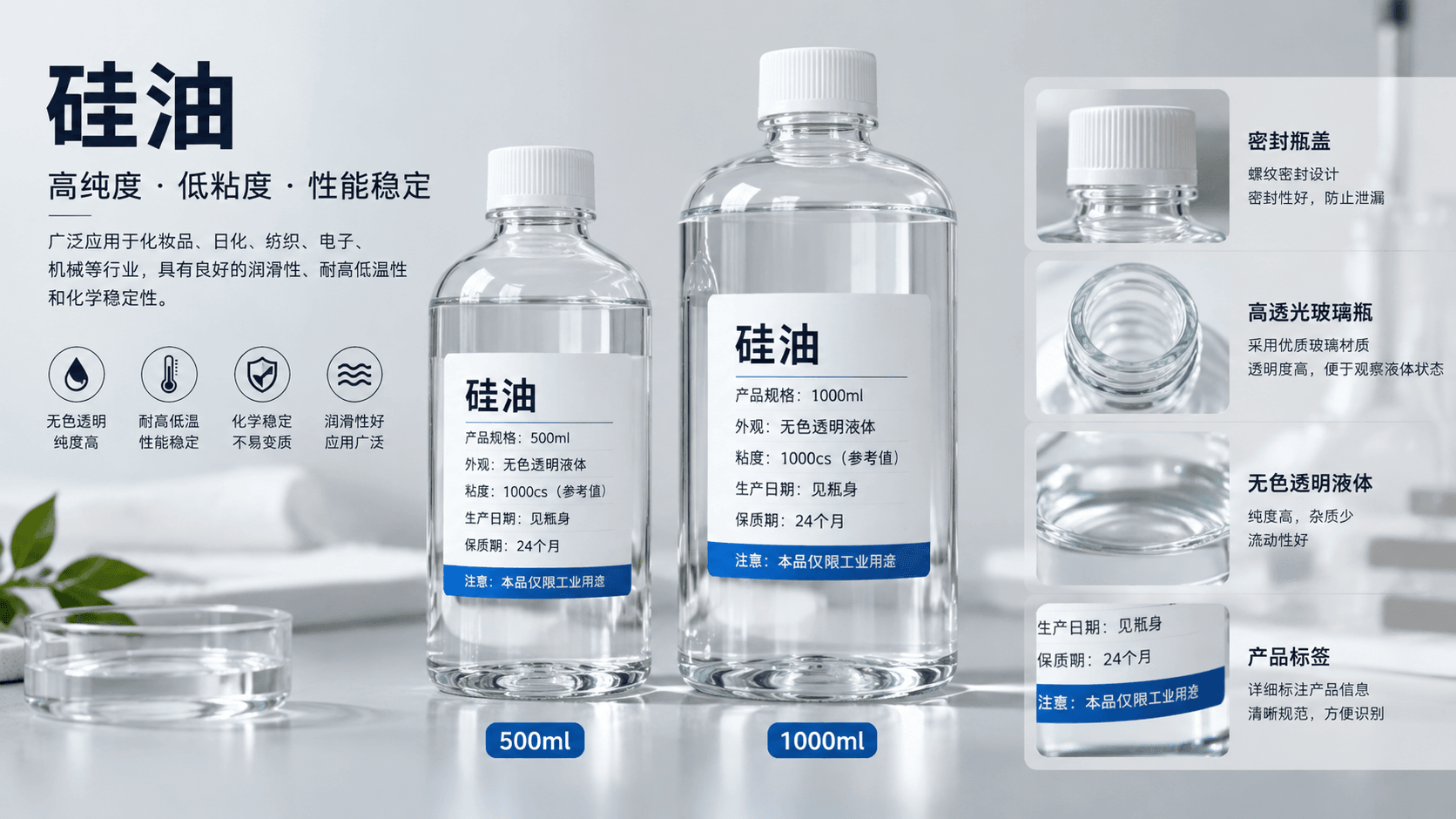 硅油采购指南:类型区分、黏度牌号、执行标准、包装规格与核验要点