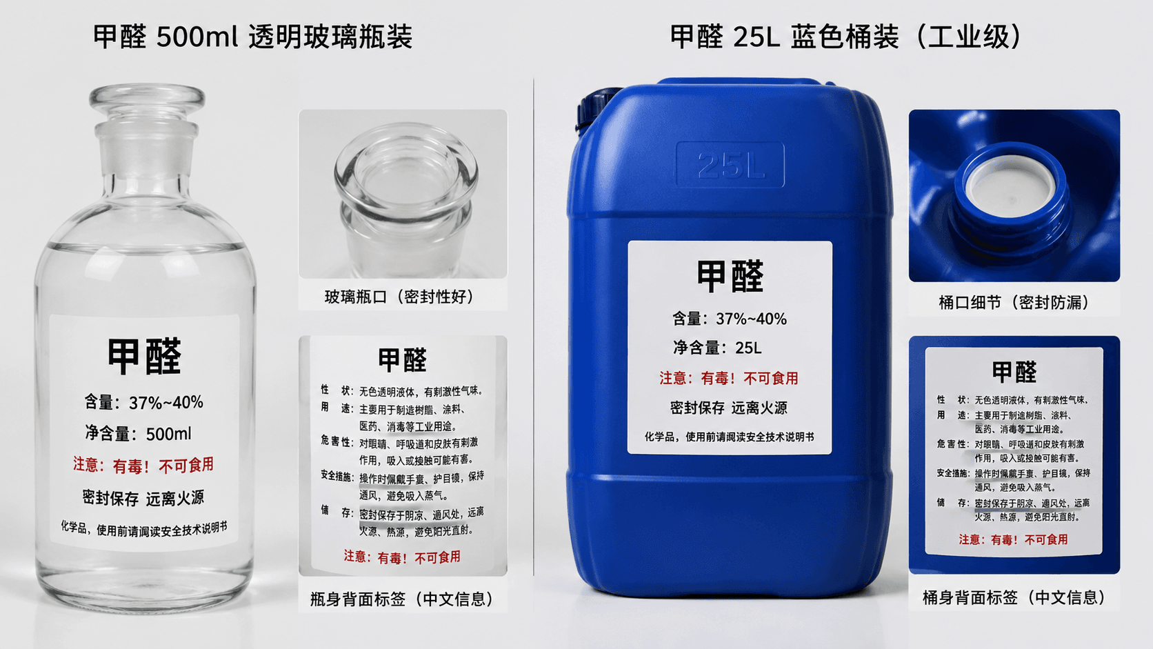甲醛采购指南:商品形态、浓度档位、执行标准与包装核验要点 缩略图