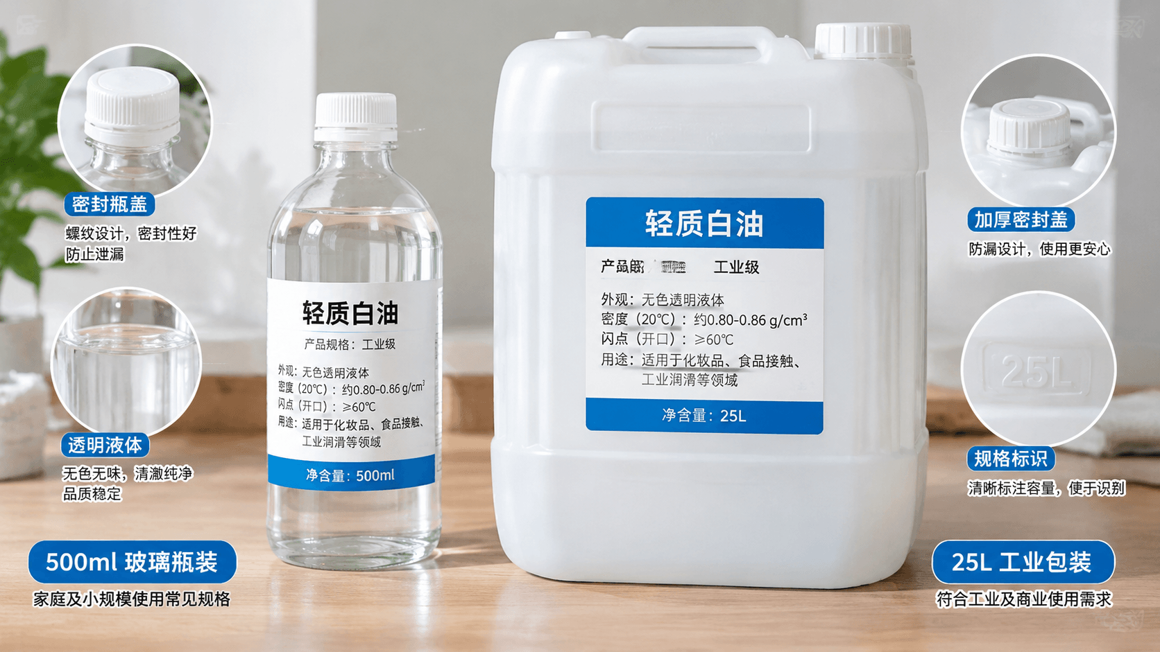 轻质白油采购指南:名称区分、牌号体系、指标核验与包装选择要点