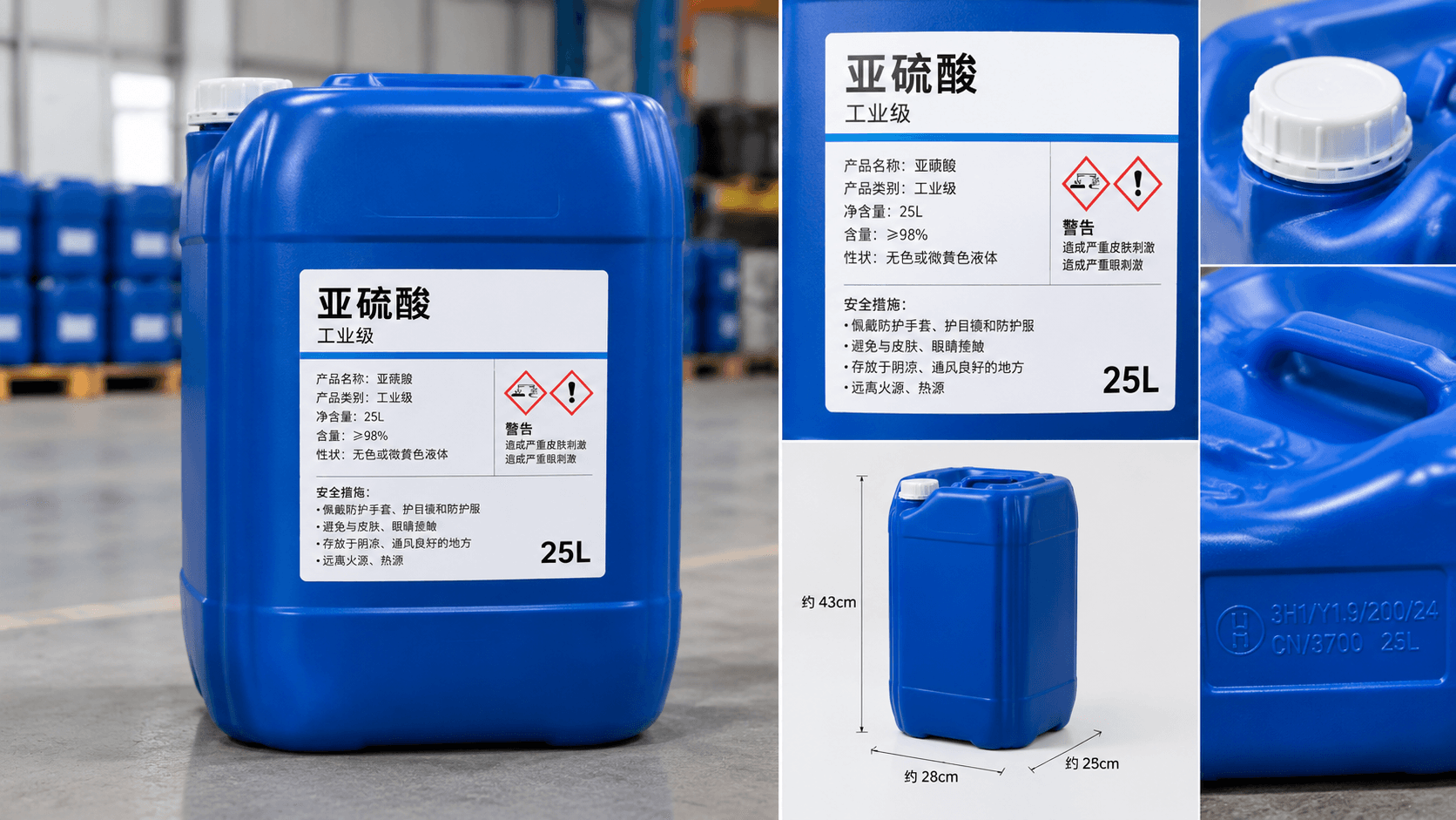 亚硫酸采购指南:名称区分、溶液规格、包装选择与资料核验要点