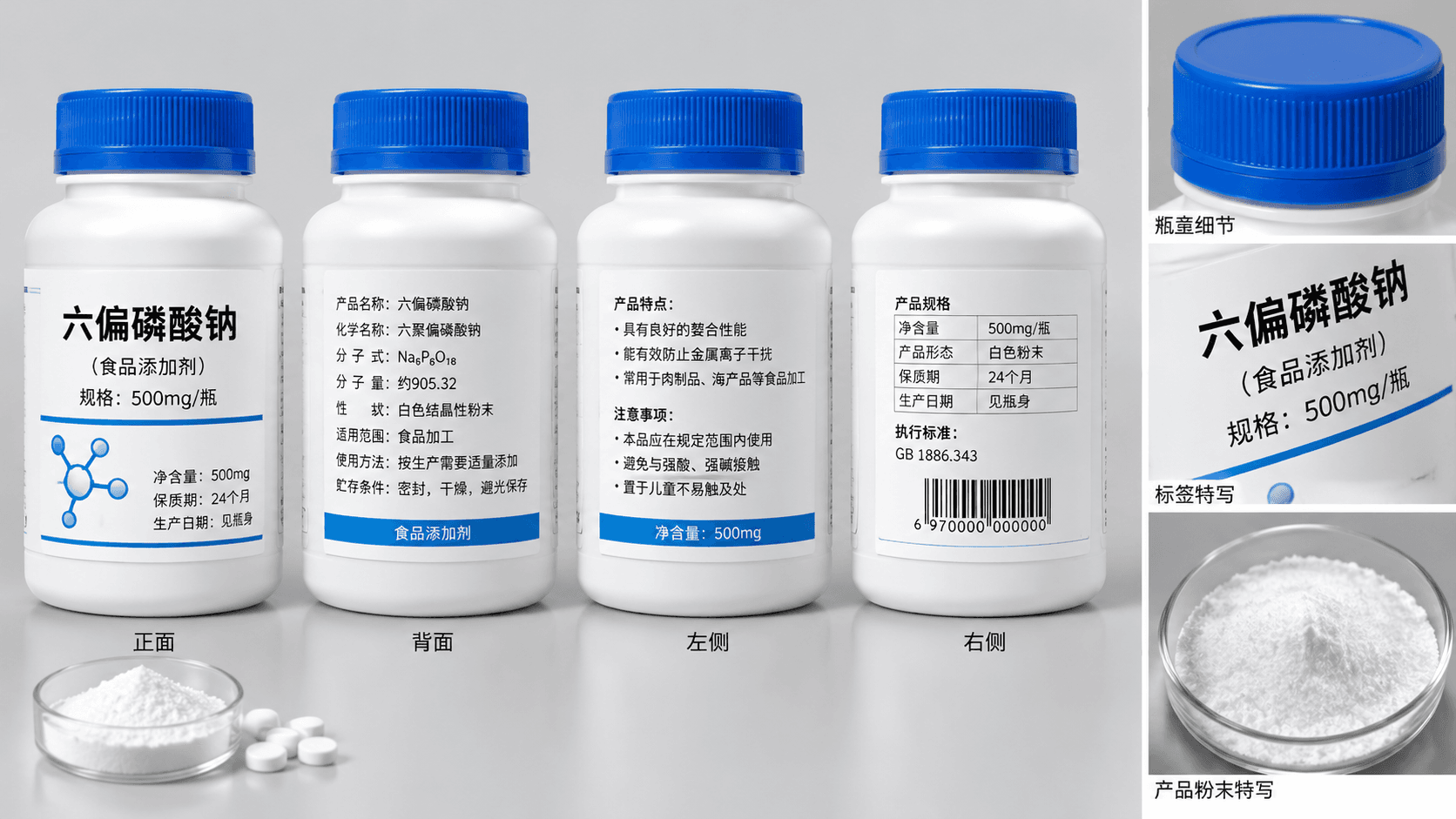 六偏磷酸钠采购指南:按用途匹配等级——水处理、食品添加、浮选分散与实验应用选型要点 缩略图