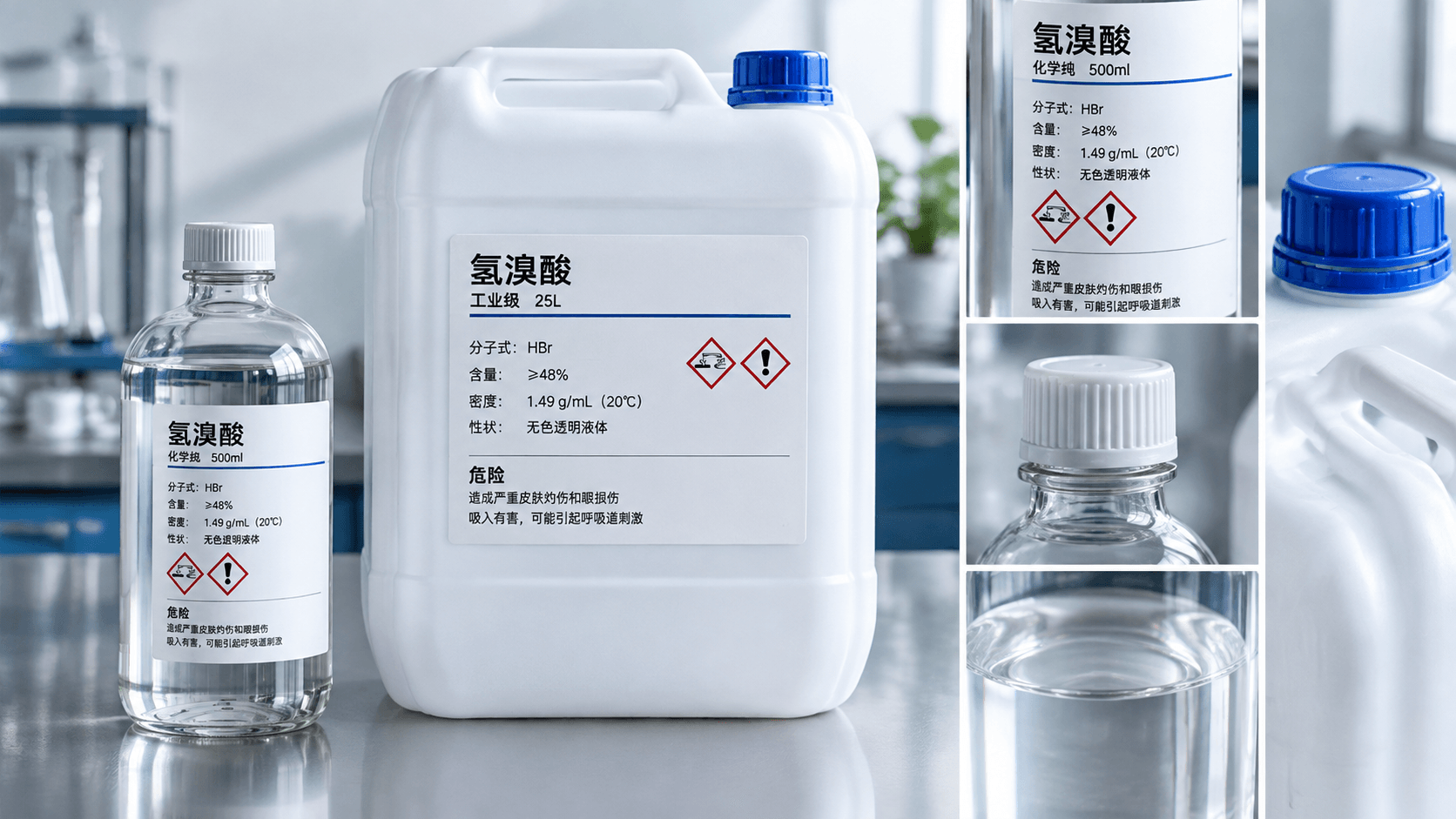 氢溴酸采购指南:溴化氢与氢溴酸的区别、48%规格、等级指标与批次文件核验