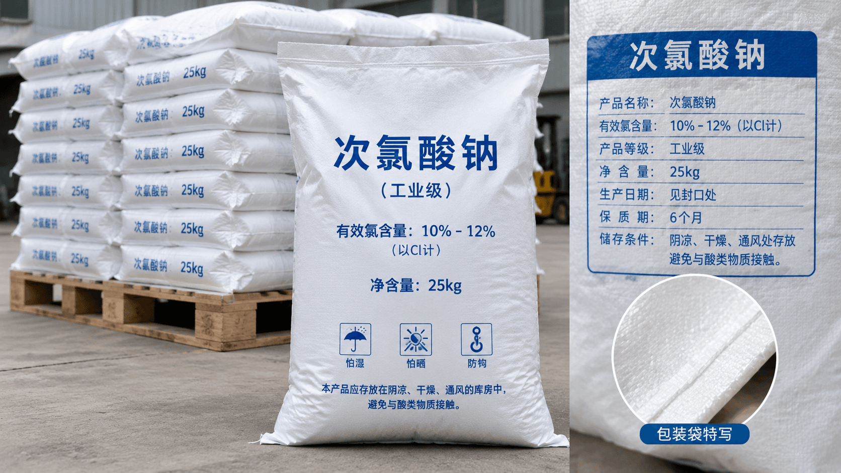次氯酸钠(漂白水/消毒水)采购指南:名称识别、等级与执行标准、包装规格核验|雄大化工 缩略图