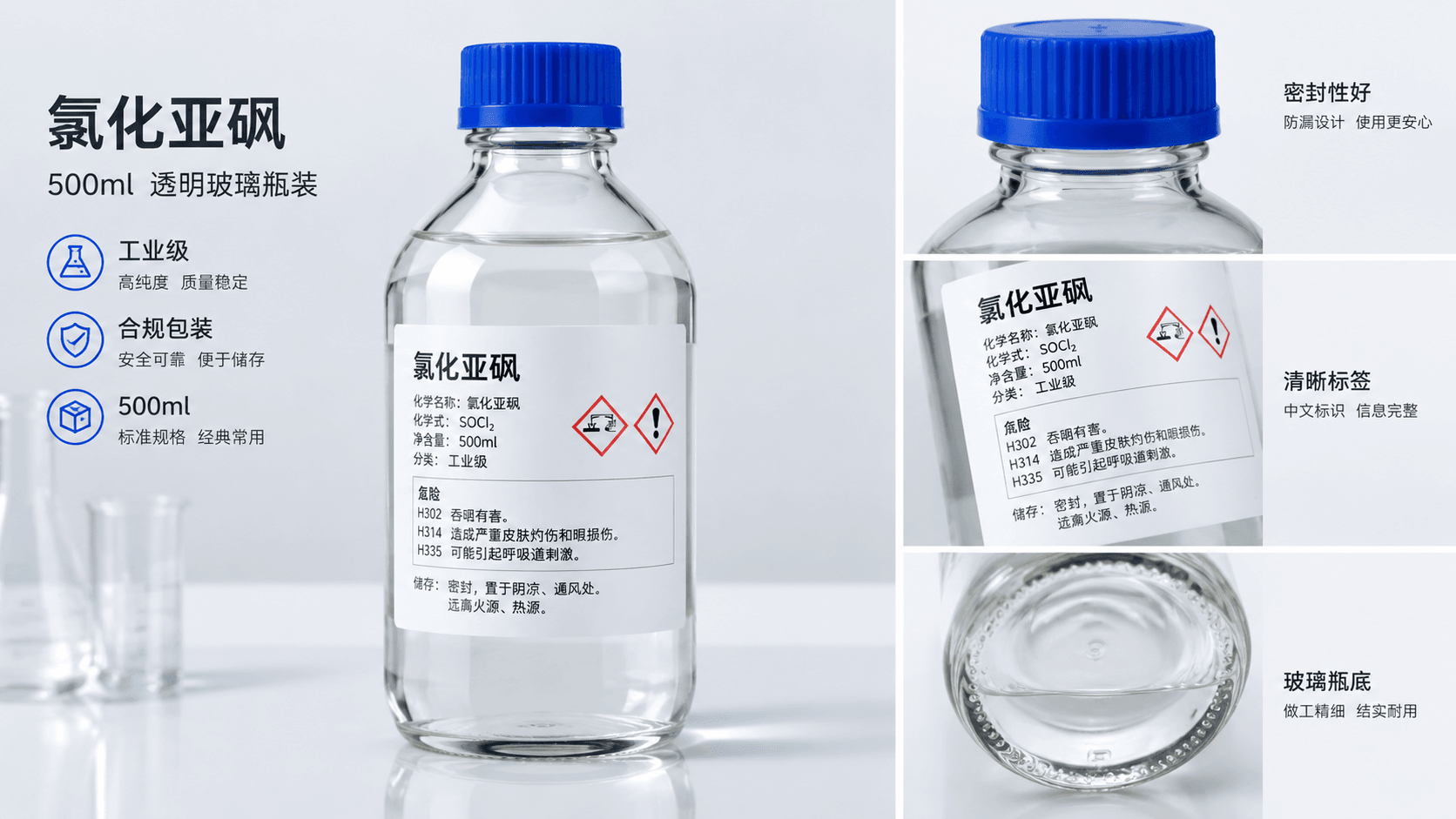 氯化亚砜采购指南:名称核对、等级指标、包装规格与批次文件核验要点